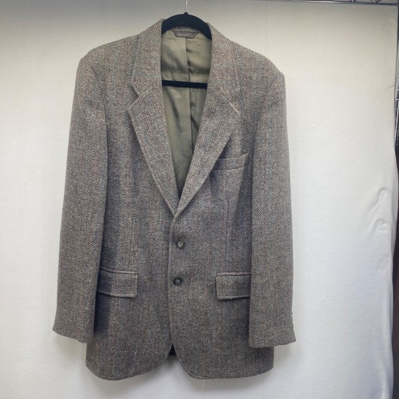 Levis Strauss & Co Tailored Classics Mens VTG Wool Tweed Sport Coat‎ 40R USA - Picture 1 of 16